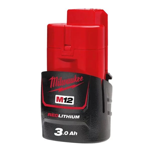 Акумулятор Milwaukee Redlithium M12 12В 3А·год 0.2кг