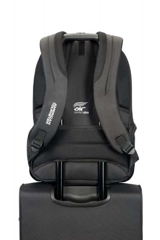 Рюкзак для ноутбука 15.6" American Tourister, Urban Groove UG7 office backpack, поліестер, 26л, чорний