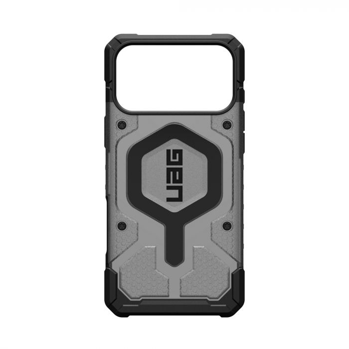 Чохол UAG для iPhone 17 Pro Max, Pathfinder Clear MagSafe, Ash/Black