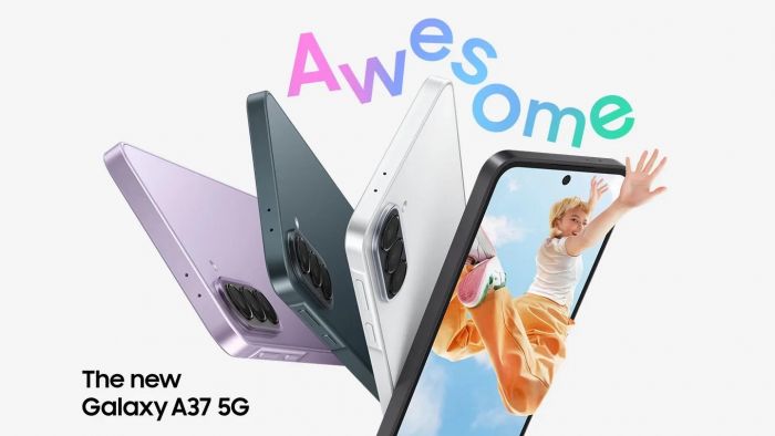 Смартфон Samsung Galaxy A37 5G (A376) 6.7" 8/256ГБ, 2SIM, 5000мА•год, білий