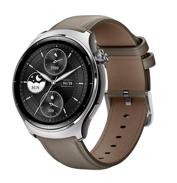 Смарт-годинник Mibro Lite 3 Pro 45мм, 1.32", 466x466, AMOLED, BT 5.3, GPS, 5 ATM, сірий хакі