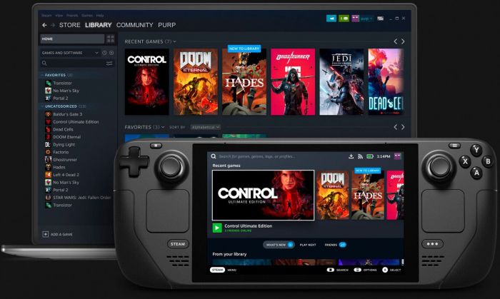 Ігрова консоль Valve STEAM DECK OLED 512GB Certified Refurbished