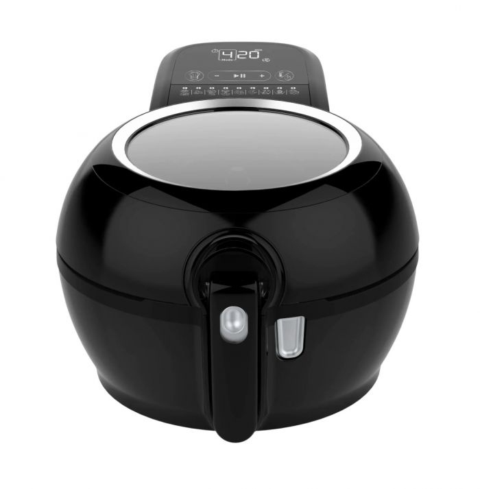 Мультипіч Tefal ActiFry Genius, 1350Вт, чаша-1,2л, сенсорне керув., підкл. до смартфону, авто перемішування, пластик, чорний