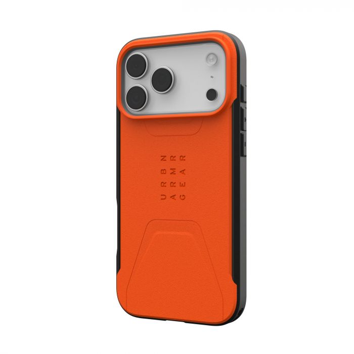 Чохол UAG для iPhone 17 Pro Max, Civilian MagSafe, Orange