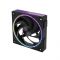 Корпусний вентилятор Zalman ZM-DF120  ARGB,  120мм, 800-2300rpm, 4pin, PWM, 3pin+5VARGB, 34,5dBa, POGO pin, Magnetic,  чорний