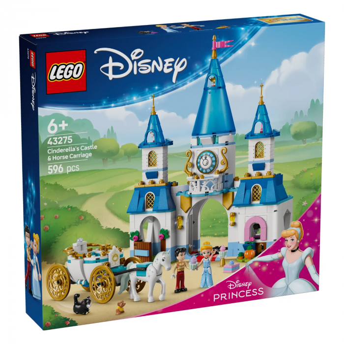 Конструктор LEGO Disney Princess Замок Попелюшки й карета