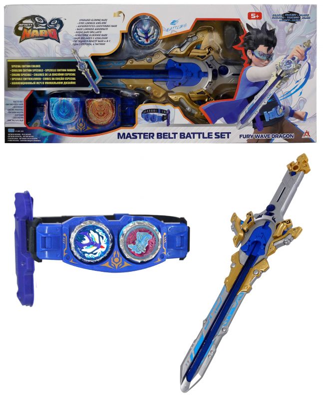 Набір Infinity Nado VI Master Belt Battle Set Лютий Дракон (Fury Wave Dragon)