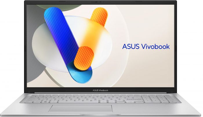Ноутбук ASUS Vivobook 17 X1704MA-AU043 17.3" FHD IPS, Intel 5 320, 8GB, F512GB, UMA, NoOS, Сріблястий