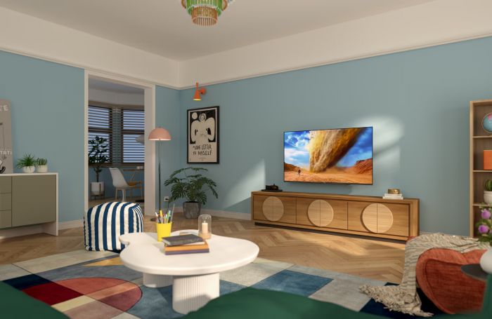 Телевізор 75" Philips QLED 4K 60Hz Smart Titan OS Black