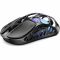 Миша GravaStar Mercury X Pro, 8K, BT/WL/USB-A, RGB, чорний