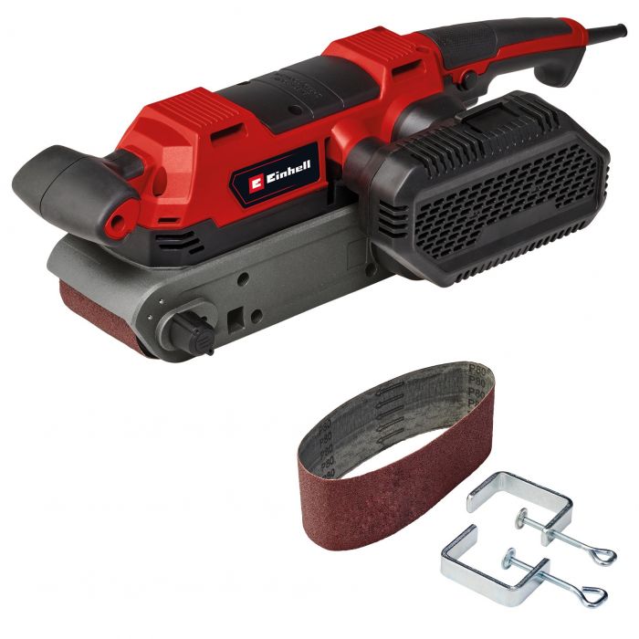 Шліфмашина стрічкова Einhell TE-BS 850 E, 850 Вт, 75х533 мм, кабель 3 м, 3.33 кг