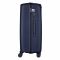 Набір валіз 2E, M7979, поліпропілен, (L+M+S), блискавка anti theft, 4 колеса, кодовий замок, темно-синій