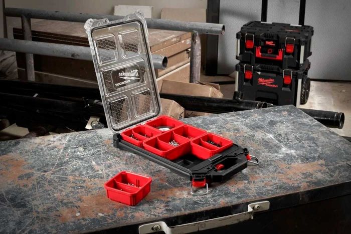 Органайзер Milwaukee універсальний Packout Organiser, 5 відділень, 25х38x6.5см, пластмаса