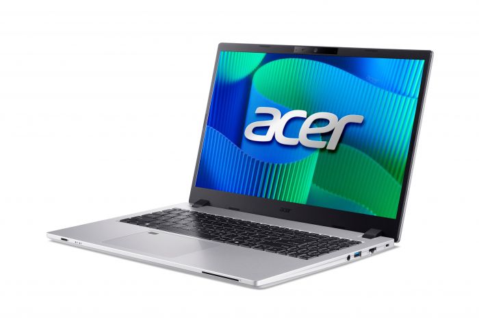 Ноутбук Acer TravelMate TMP215-55 15.6" FHD IPS, Intel 7-150U, 64GB, F1TB, UMA, Lin, сріблястий