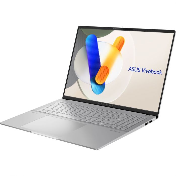 Ноутбук ASUS Vivobook S 16 M5606UA-MX025 16" 3.2K OLED, AMD R9-8945HS, 32GB, F1TB, UMA, NoOS, Сріблястий