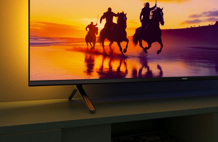 Телевізор 75" Philips QLED 4K 60Hz Smart Titan OS Black Ambilight