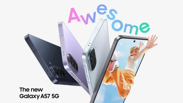 Смартфон Samsung Galaxy A57 5G (A576) 6.7" 12/512ГБ, 2SIM, 5000мА•год, фіолетовий