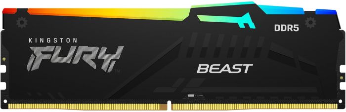 Пам'ять ПК Kingston DDR5 64GB KIT (32GBx2) 6400 FURY Beast RGB XMP