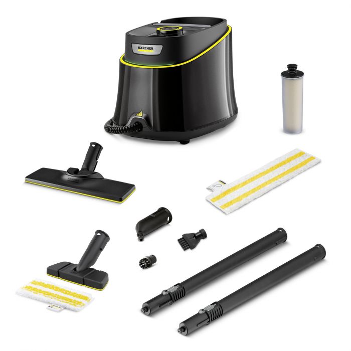Пароочисник Karcher SC 3 Deluxe Anniversary Edition, 1900Вт, 1000мл, 3.5Бар, чорний
