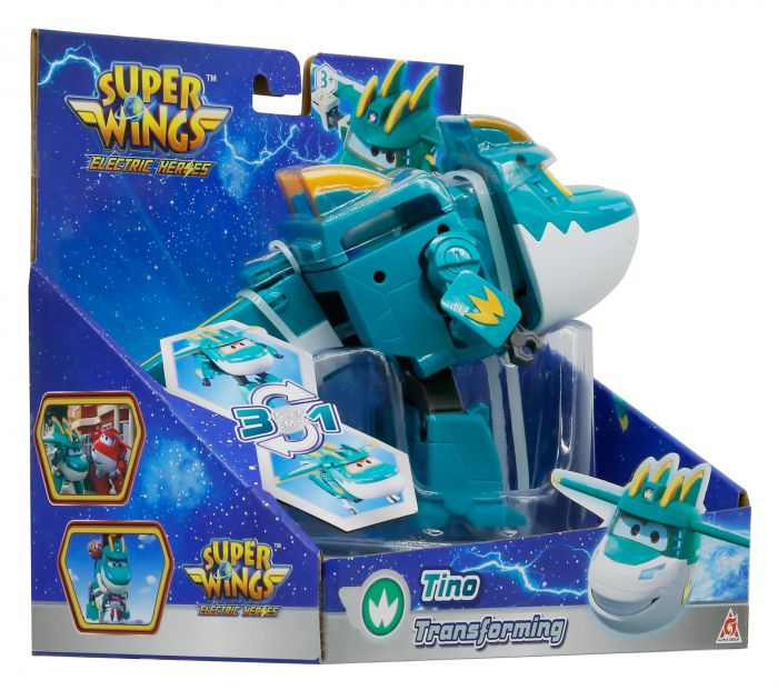 Ігрова фігурка-трансформер Super Wings Transforming Тіно (Tino)