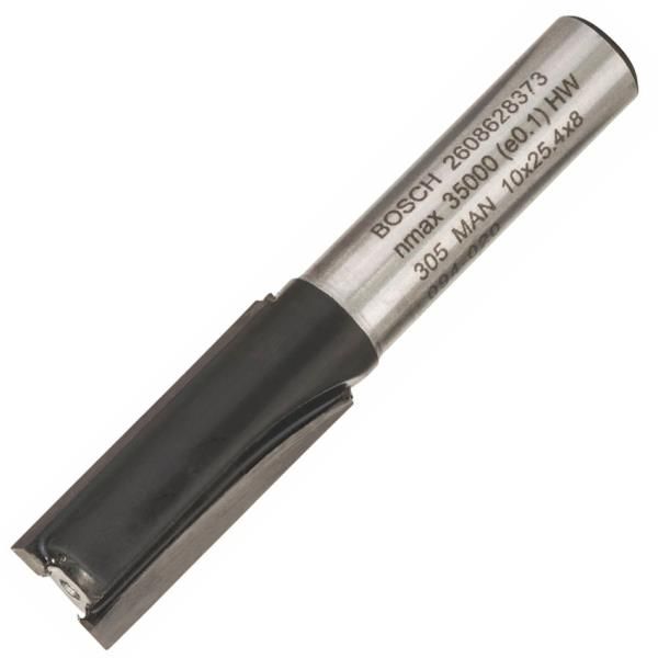 Фреза пазова Bosch Professional з двома лезами Std S8 D10 L25.4