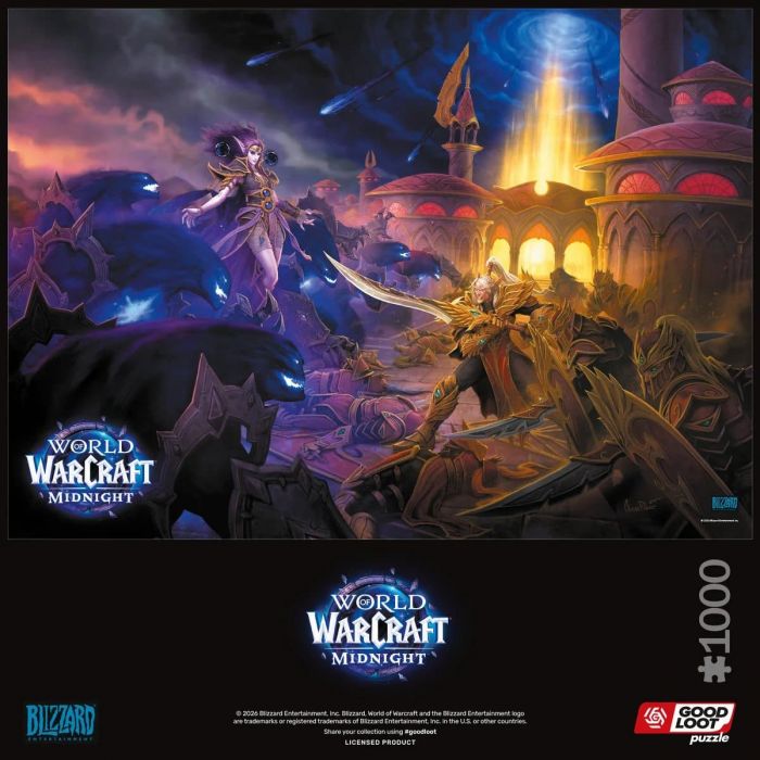 Пазл GoodLoot World of Warcraft Midnight Against the Void 1000 од.