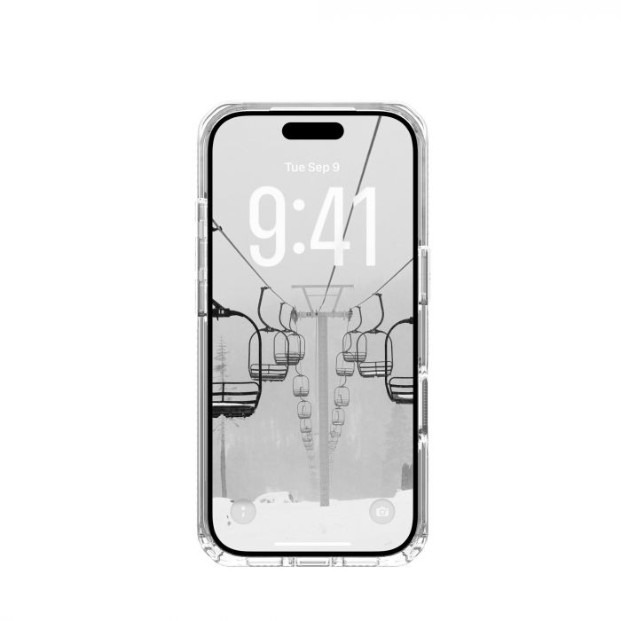 Чохол UAG для iPhone 17 Pro, Plyo MagSafe, Ice/Silver