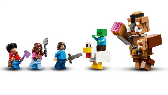 Конструктор LEGO Minecraft Бійцівський ринг у лісовому маєтку