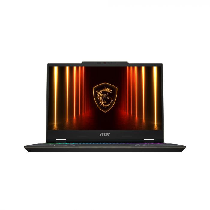 Ноутбук MSI Cyborg 15 B2RWEKG-420XUA 15.6" FHD, Intel Core 7 240H, 16GB, F1TB, NVD5050-8, DOS, Напівпрозорий чорний