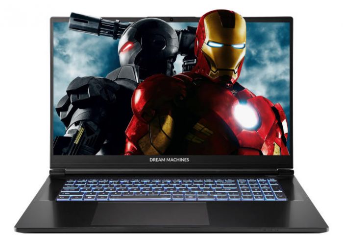 Ноутбук Dream Machines RG5060-17 17.3FHD IPS, Intel i9-14900HX, 32GB, F2TB, NVD5060-8, DOS, чорний
