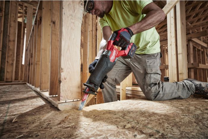 Пила шабельна акумуляторна Milwaukee M18 FUEL ONE-KEY 18В пропил 300мм хід 32мм 3.8кг без АКБ та ЗП