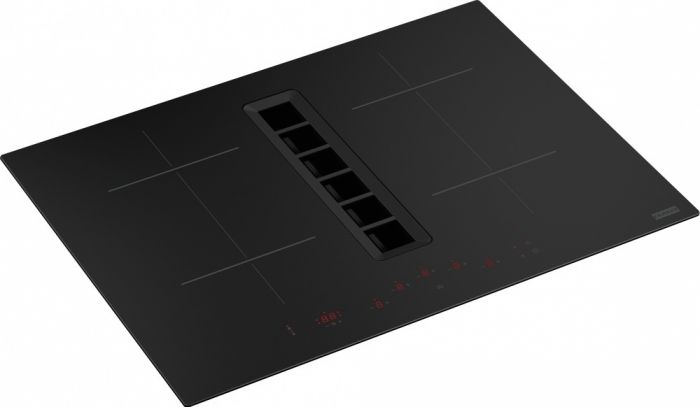 Варильна поверхня Franke індукційна, з фільтром, 70см, вбудована витяжка, Booster, Bridge, 1050м.куб/год, A+, автовідключення, Набір для рециркуляції, чорний