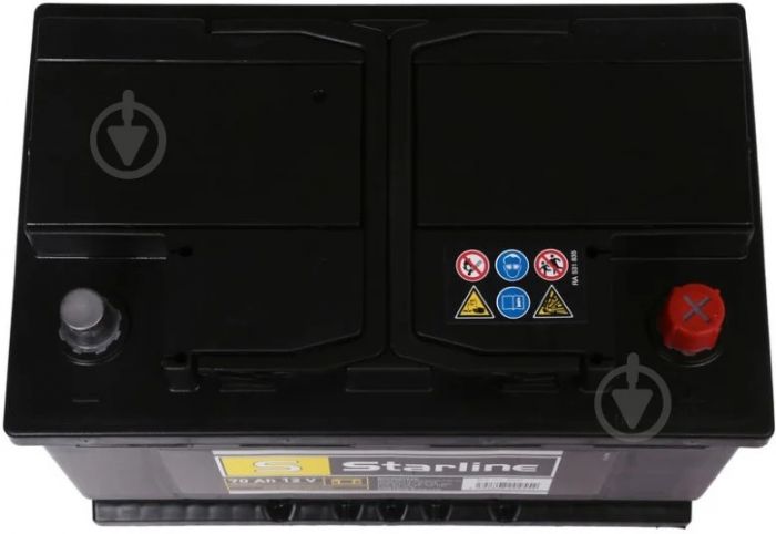 Акумулятор Starline 12В 70А·год 640A R+ (BA SL 66P)