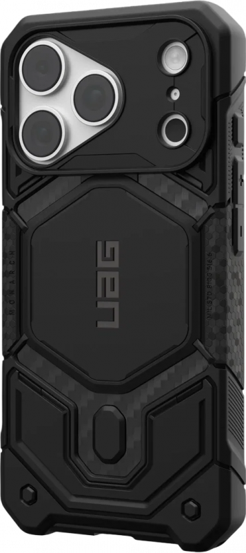 Чохол UAG для iPhone 18 Pro, Monarch Pro Magsafe, Carbon Fiber