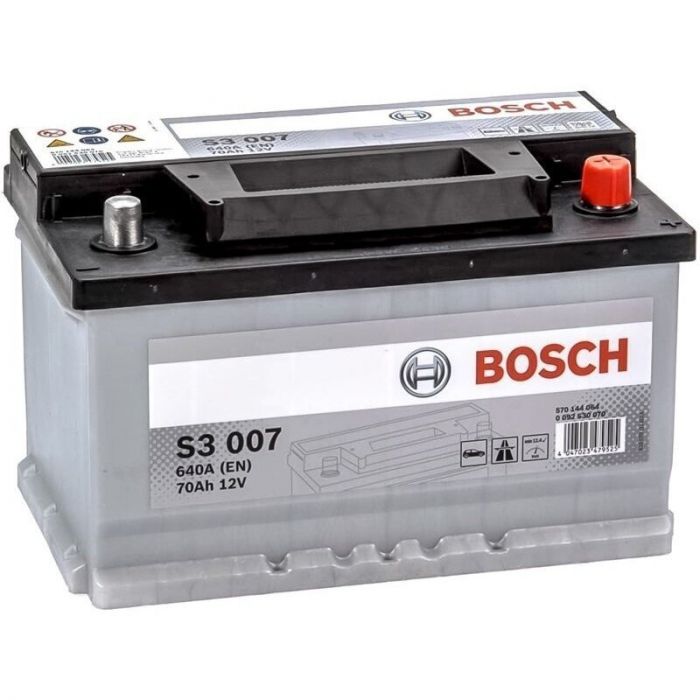 Акумулятор Bosch S3 12В 70А·год 640А R+ (0 092 S30 070)