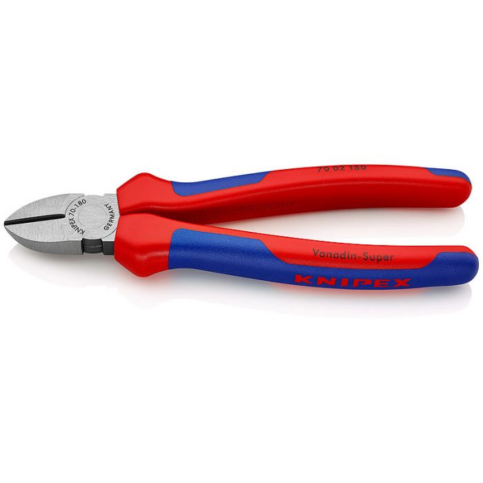 Кусачки-бокорізи KNIPEX 0-4мм 180мм 0.252кг