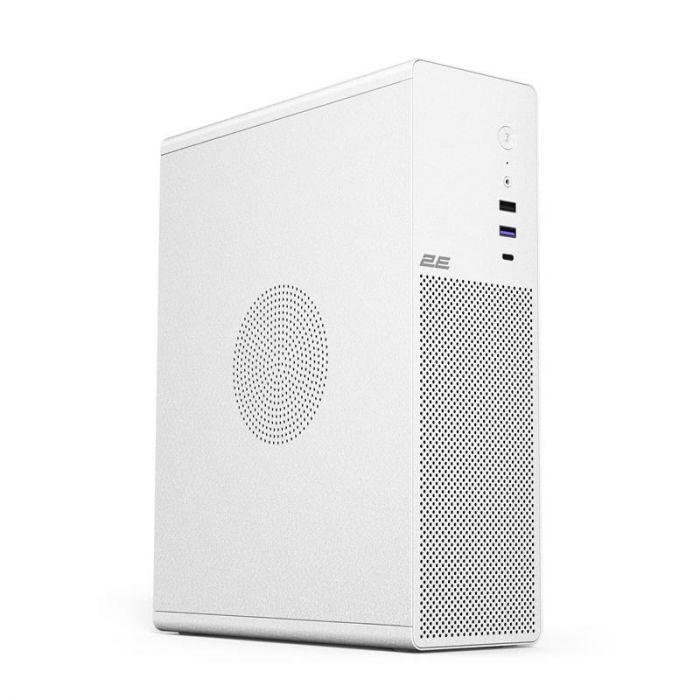 Корпус 2E Credo Slim V90W-400 з БЖ 2E ATX400, 1xUSB3.0, 1х USB 2.0, 1xUSB Type-C, 2x90мм, VGA 390мм, mATX, білий