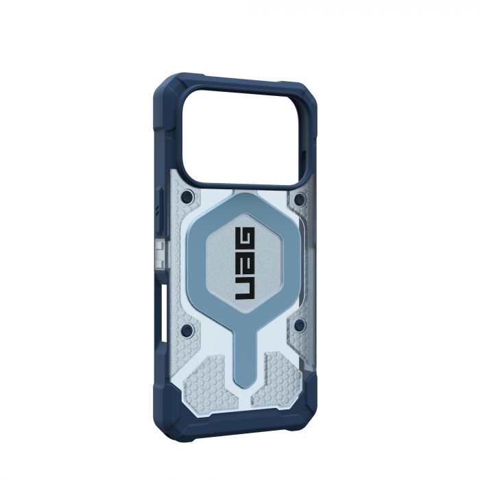 Чохол+ремінець UAG для iPhone 17 Pro, Pathfinder Clear MagSafe Bundle, Blues Lanyard