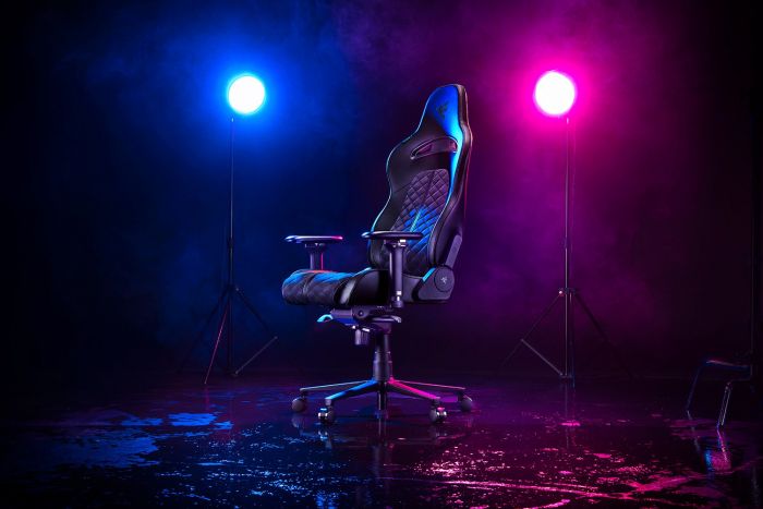 Крісло Razer Enki ПУ шкіра, 4D-Armrests, чорний
