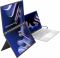 Монітор портативний Asus 2x14" ZenScreen DUO MQ149CD mHDMI, 2xUSB-C, OLED, 1920x1200, 16:10, DCI-P3 100%, HDR400, Cover