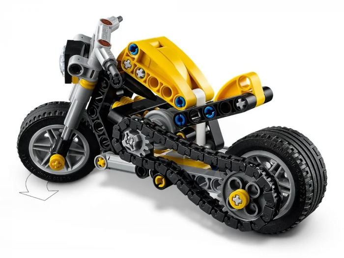 Конструктор LEGO Technic Жовтий мотоцикл