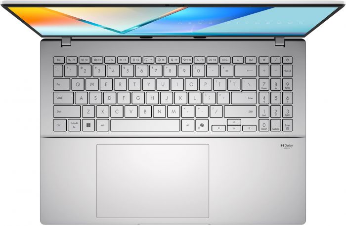 Ноутбук ASUS Vivobook S 16 M3607HA-RP012 16" WUXGA IPS, AMD R5-220, 16GB, F512GB, UMA, NoOS, Сріблястий
