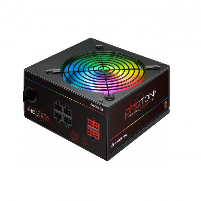 Блок живлення CHIEFTEC Photon  (750W), >85%, 120мм, 1xMB 24pin(20+4), 1xCPU 8pin(4+4), 4xMolex, 6xSATA, 4xPCIe 8pin(6+2), Modular