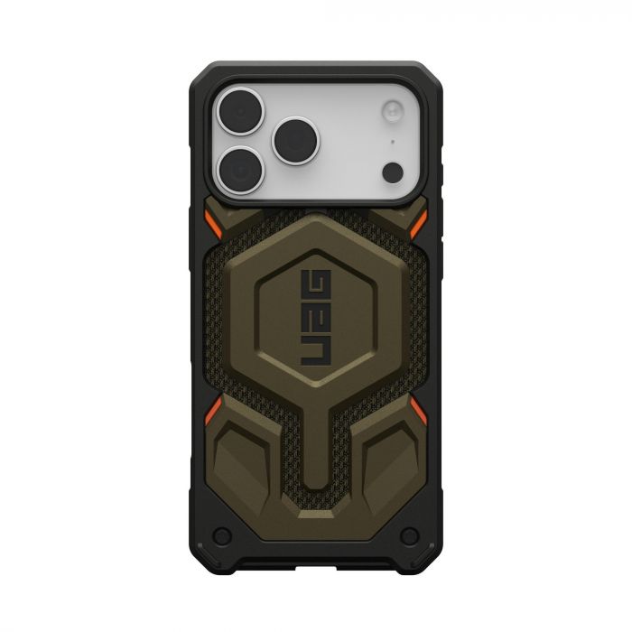 Чохол UAG для iPhone 17 Pro Max, Monarch Pro MagSafe, Kevlar Element Green
