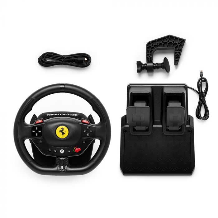Кермо і педалі Thrustmaster T98-X FERRARI 296 GTS EU, PC/XBOX Кермо і педалі Thrustmaster T98-X FERRARI 296 GTS EU, PC/XBOX