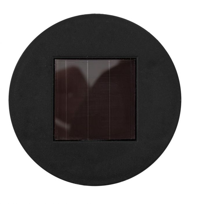 Світильник стовпчик сонячний Neo Tools LED 43см 1.2Вт 8000К IP44 автономний датчик сутінків сірий