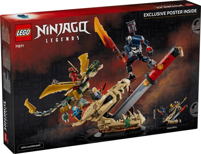 Конструктор LEGO Ninjago Битва біля черепа Дракона з мечем