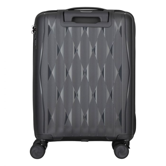 Набір валіз 2E, M7979, поліпропілен, (L+M+S), блискавка anti theft, 4 колеса, кодовий замок, темно-сірий