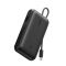 Акумулятор портативний літій-іонний Power Bank Belkin 10000мА·год, 45Вт, з інтегрованим кабелем USB-C, чорний