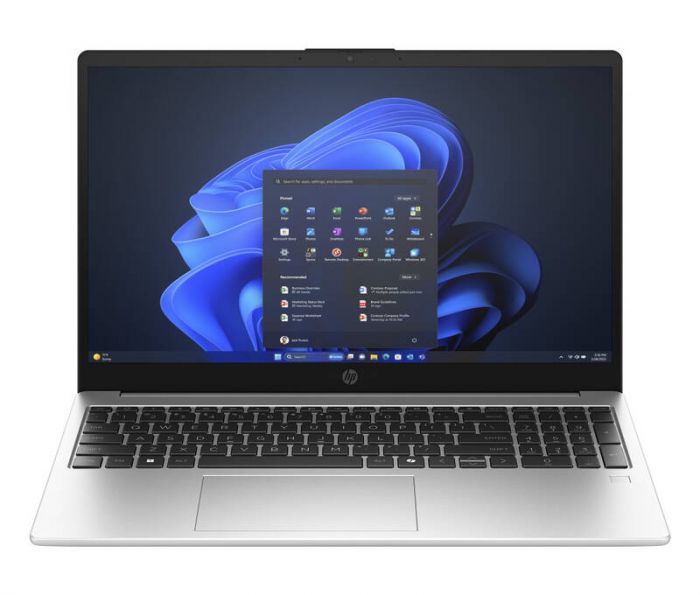 Ноутбук HP 250R-G10 15.6" FHD IPS, Intel 3-100U, 16GB, F512GB, UMA, Win11P, сріблястий